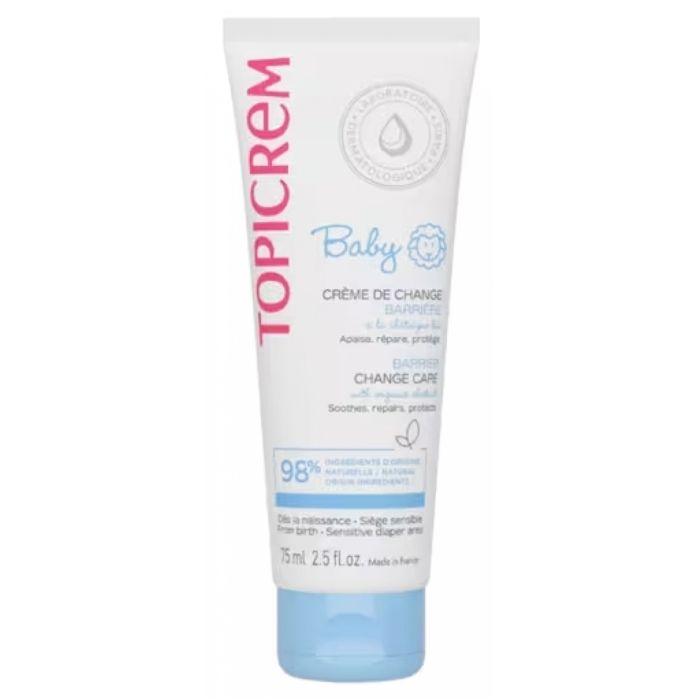 Topicrem Baby Crème de Change Apaise Répare et Protège 75 ml