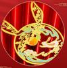 Moon-Leaping Osmanthus Rabbit Fan-Shaped Bookmarks: Chinese Style Mid-Autumn Festival Gifts