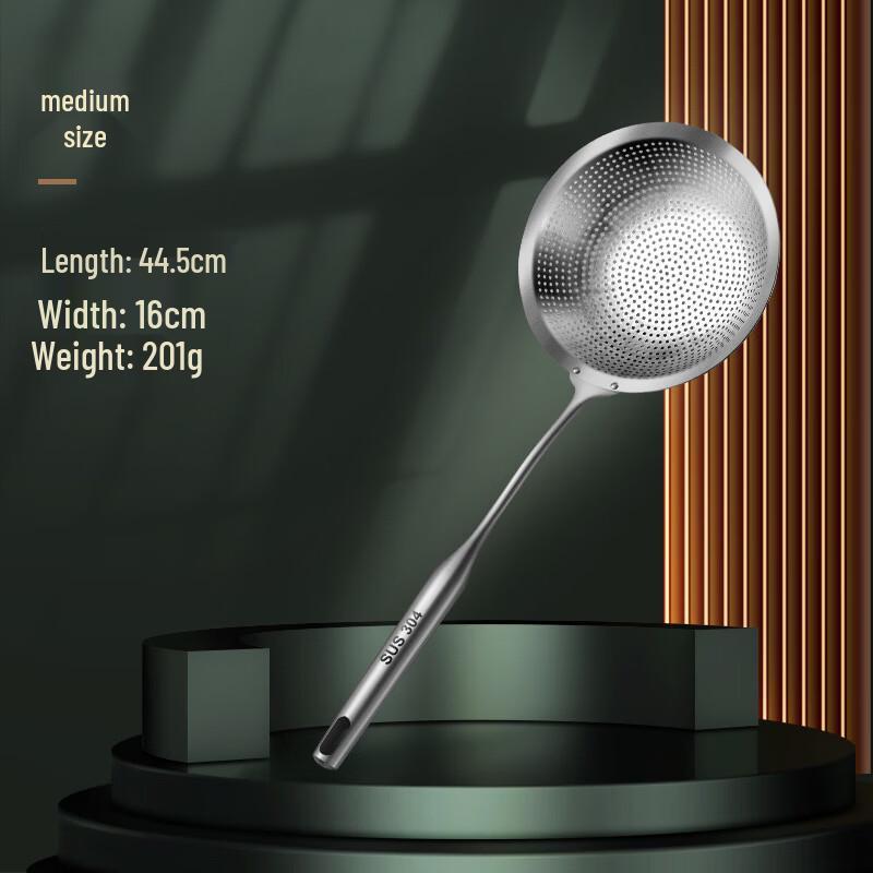 304 Stainless Steel Long Handle Kitchen Skimmer