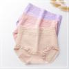 Ladies Spring and Autumn Sexy Lace Lace Pure Cotton Antibacterial Crotch High Spring Breathable Waist Triangle Briefs