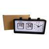 Mechanical Alarm Clock Novelty Flip Clock Desktop Digital Clock With Calendar Clock Home Decor Retro Decor