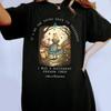Sommer Retro Alices Abenteuer im Wunderland T-Shirt Schwarz Akademischer Buchstil Alices Abenteuer im Wunderland Literarisches T-Shirt