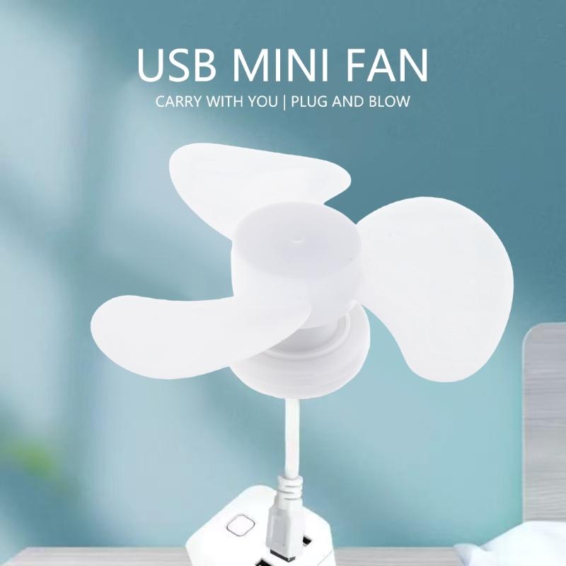 USB Fan Flexible Neck for Laptop PC Multipurpose Mini Portable Summer USB Fan Flexible Cable for Travel Camping