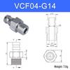 Vacuum Suction Cup Connector VM-G1 Threaded Barb Pneumatic Nozzle Adapter
