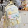Schoolbag Junior High School Student School Bag Female Large Capacity Lightweight Girl High School Student Class Commuter Backpack Leisure Travel