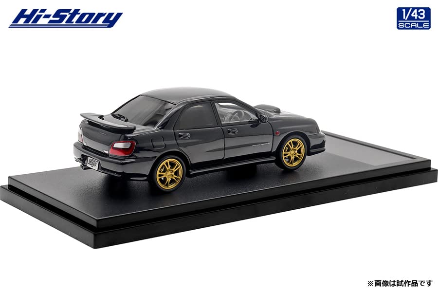 Hi Story Subaru IMPREZA WRX STi Midnight Black Mica Completed Product 1/43 (2001)