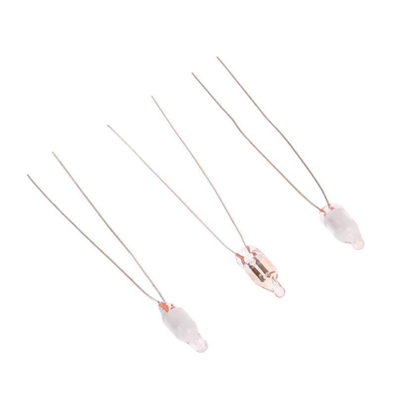 60 Piezas Rojo Verde Azul Rojo Bombilla de Neón Luz Indicadora Bombilla Miniatura Estándar