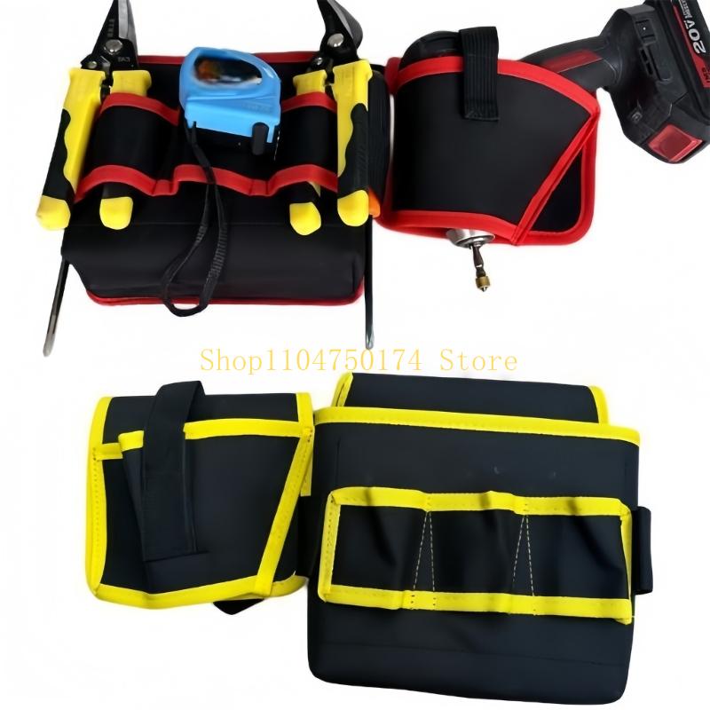 Industrial Swivel Tool Carriers With Waterproof Coating Adjustable Waistband 10 Section Storage For Construction Top Sale