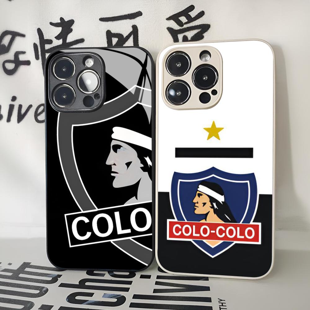New Club Social Y Deportivo Colo Phone Case for Iphone 16 15 14 12 11 13 Pro Max Mini X Xr Xs Se 8 Puls Glass Cover