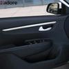 For Kia Rio 4 X-line 2018  Stainless Steel Car ide Inner Door Panel Cover Trim Molding Garnish Strip Interior Accessories