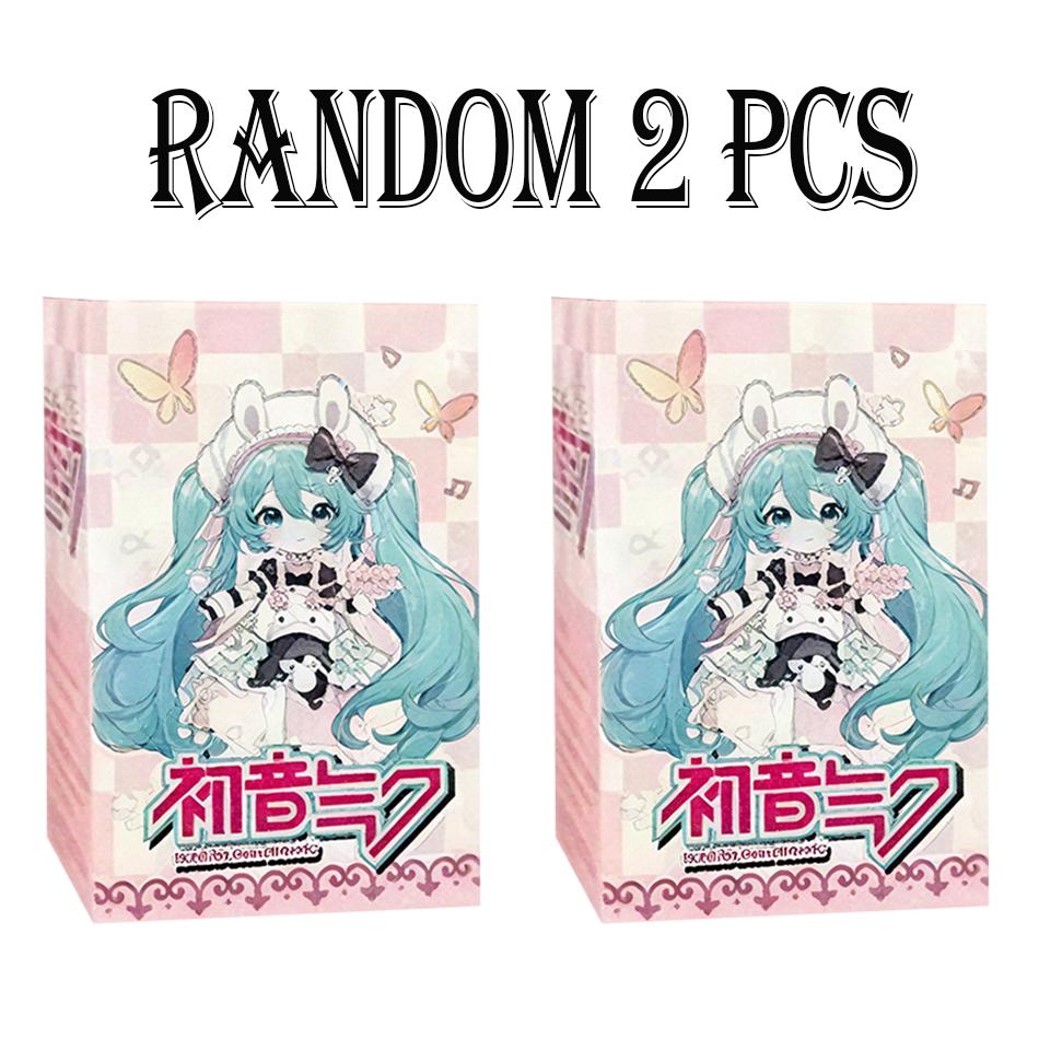 6 PCS Hatsune Miku Q Edition Series Handmade Blind Box Children's Toys Birthday Halloween Christmas Gift Desktop Decoration