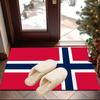 Norwegian Football Crest Area Rug Office Rug, Chair Rug, Decor Carpet Livingroom Bedroom Mat, Large Size Fan Gifts Christmas Gifts