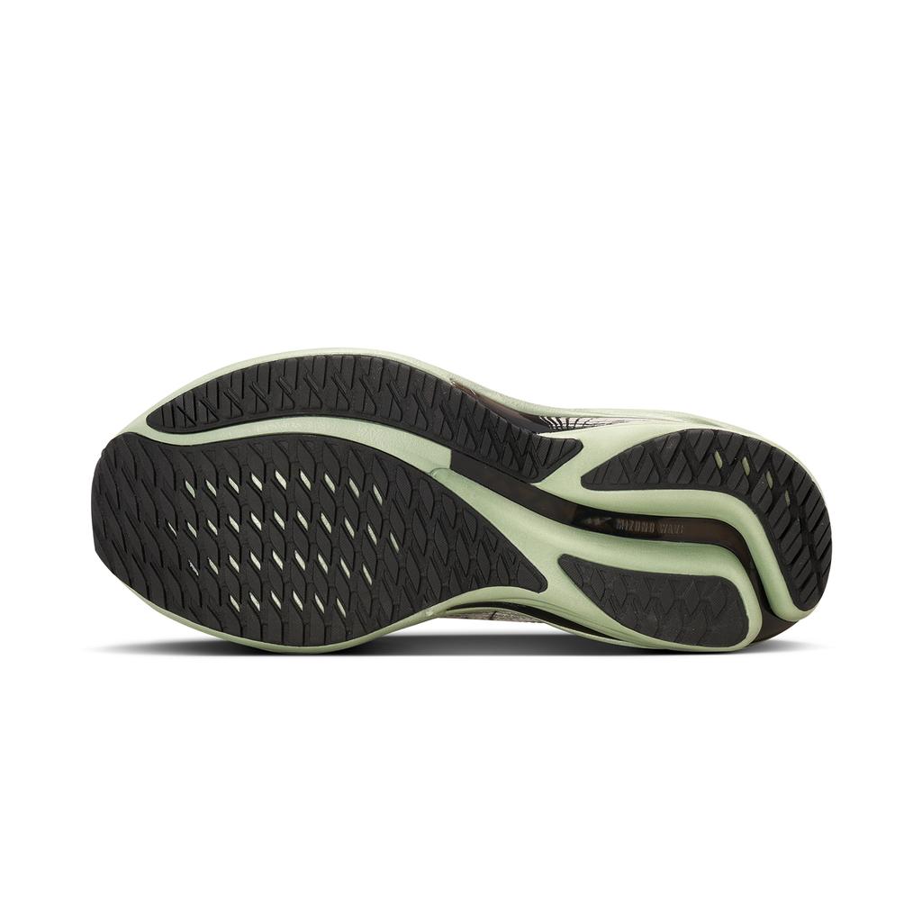 Mizuno Wave Rider 28 Comfortable Low-Top Training Long-Distance Short-Distance Urban Commuting Running Shoes Unisex sneaker Green J1GC240560