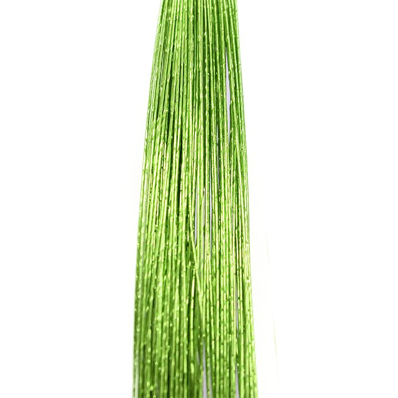 

25 шт. 80 см длинная железная проволока для чулок, используемая для самостоятельного изготовления нейлоновых цветов, цветочная проволока Ronde, материал для цветов, аксессуар 0,46 мм