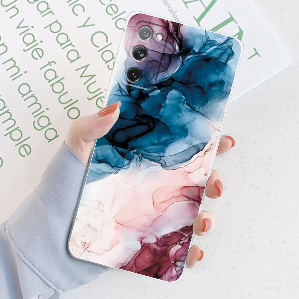 For Samsung S20 FE Case Galaxy S20 FE Wishing Bottle Transparent Cases For Samsung GalaxyS20 FE S20fe 6.5''Cover Silicone Bumper
