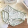 Lady Spring and Autumn Bear Cute Delicate Stripe All Kinds of Comfortable Cotton Antibacterial Crotch Underwear