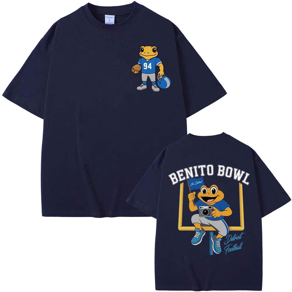 Rapper Bad Bunny Bowl Y2k 2026 Tour T-shirt Benito Bowl Clothing T Shirts Men's Women Harajuku Oversized Vintage Classic T Shirt