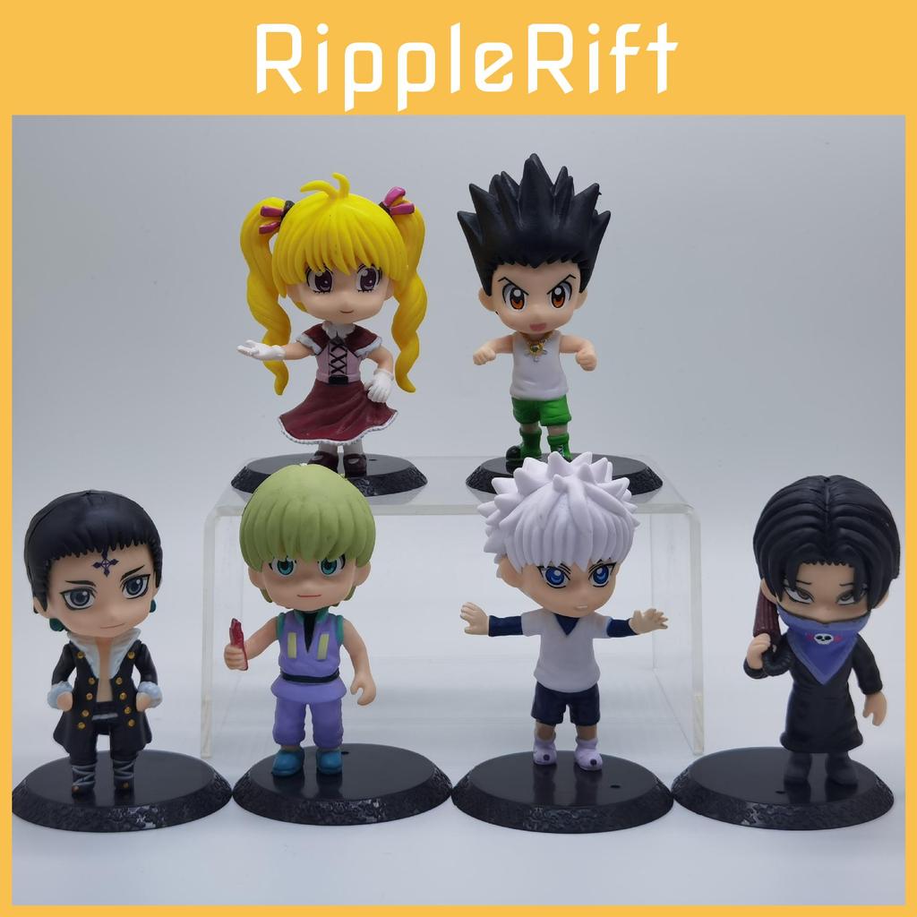 Charming Q Version Hunter X Hunter Characters Collectible Figures Perfect For Display