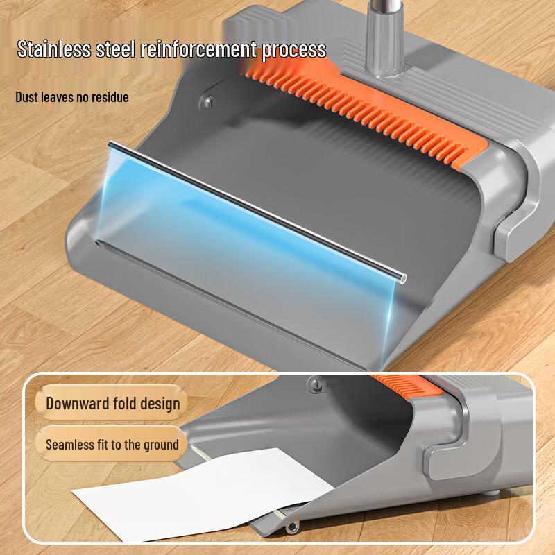 Ally 2025 Foldable Broom & Dustpan Set