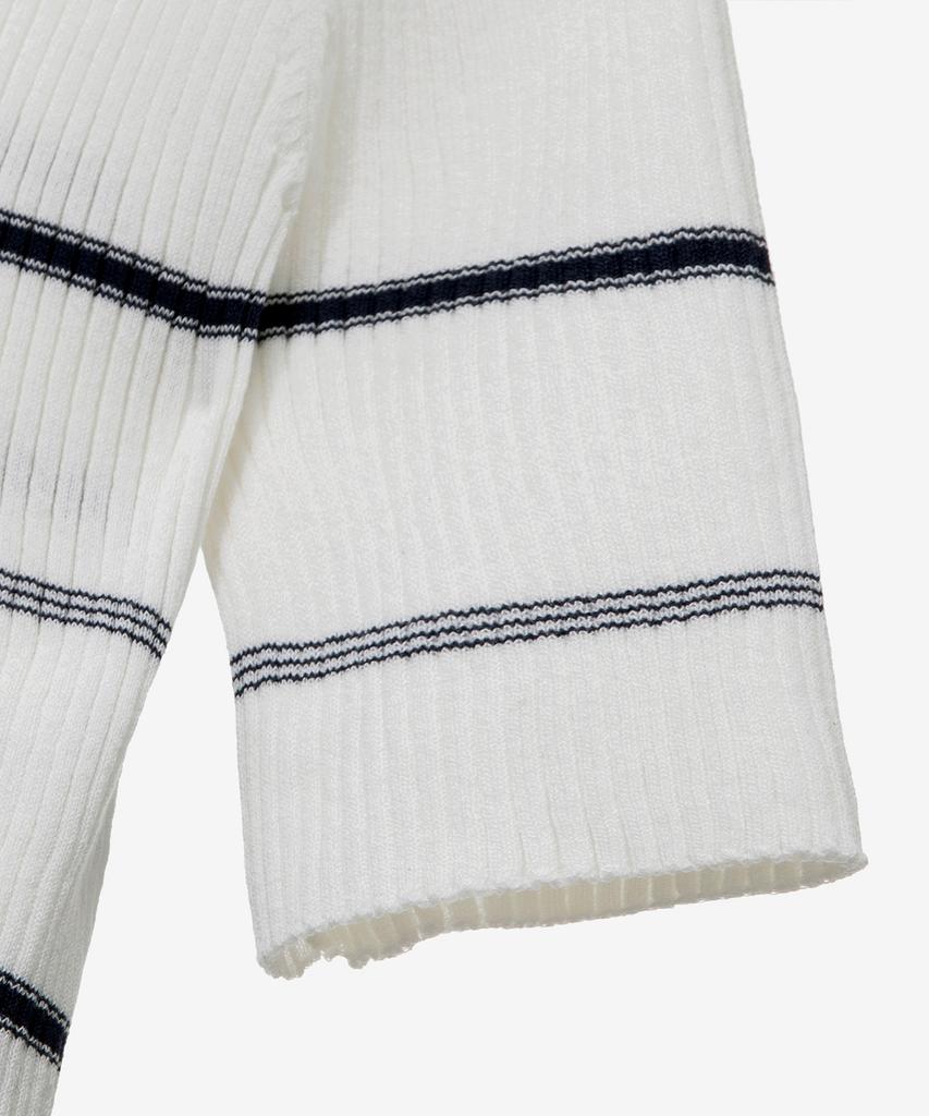 MIND BRIDGE WOMEN [W] Striped Layered Cardigan Knit