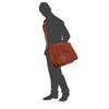 Men's Vintage Leather Full Flap Messenger Laptop Satchel Shoulder Bag New