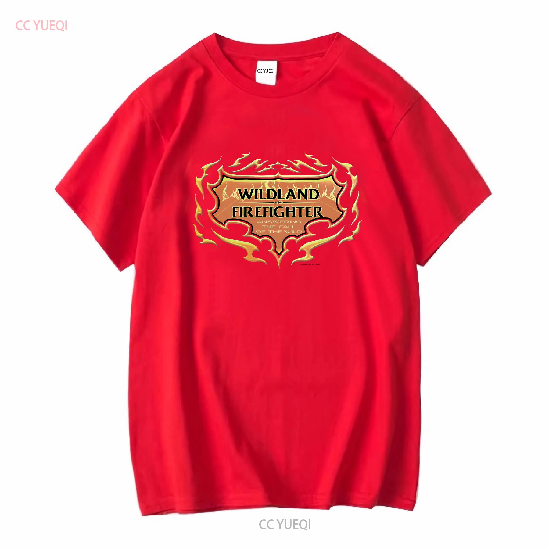NEW Wildland Firefighter brown shirt Fire DepartmenT T Wild Gear long or short sleeves vintage Washed designer clothes Stylish S