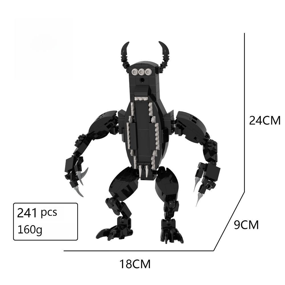 Garten Of Banban 9 Chapter Red Green Mix Monster Green Dog Black Cattle Building Blocks Xmas Toys Birthday Gifts Kids
