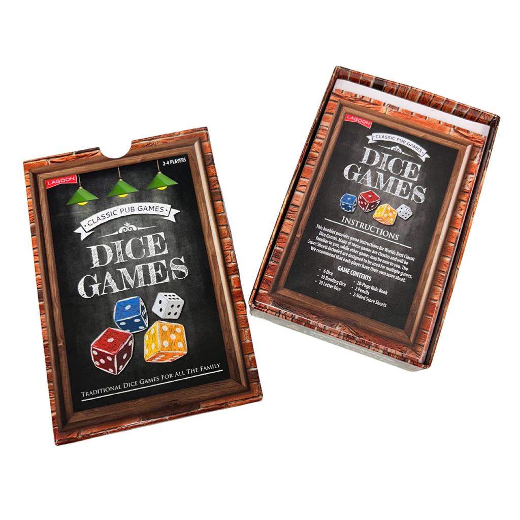 University Games Unisex Adult Dice Game