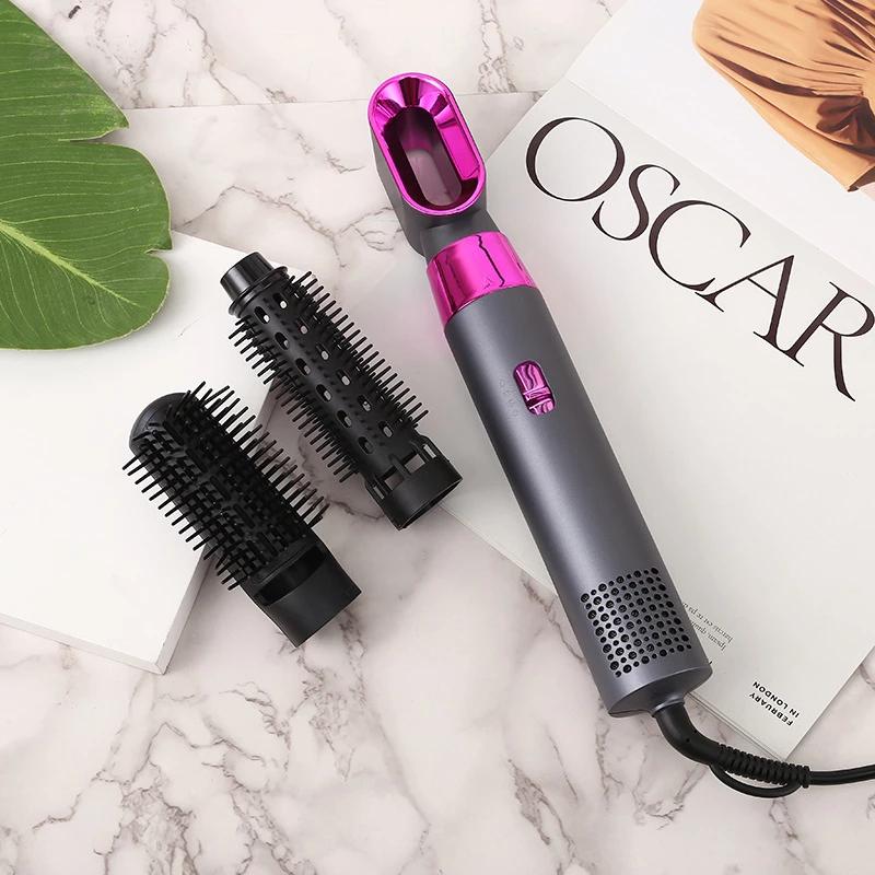Buy 3 In 1 Multifunction Hot Air Brush Hair Curler Straightener Comb