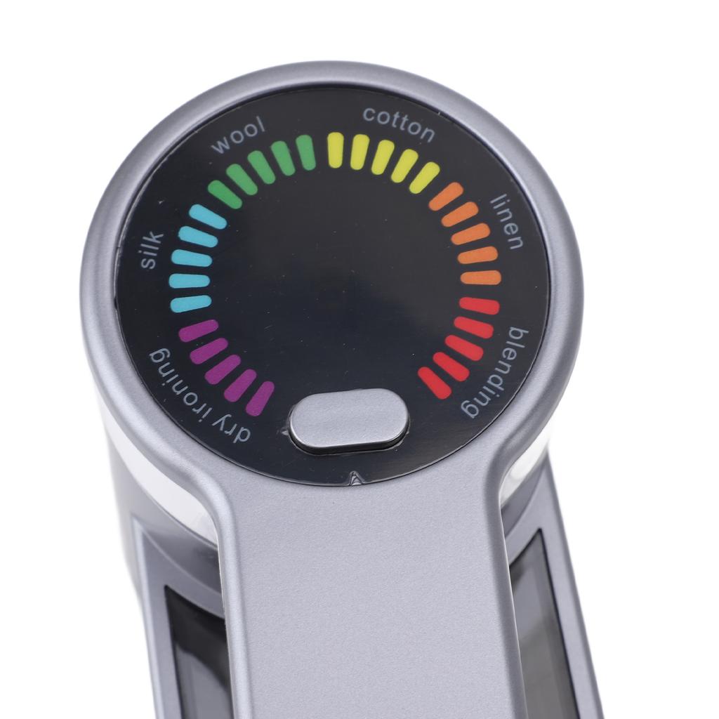 Handheld Steaming Ironing Machine 90 Degrees  180 Degrees  Rotating Handle 6 Gears Adjustable Color Screen Display