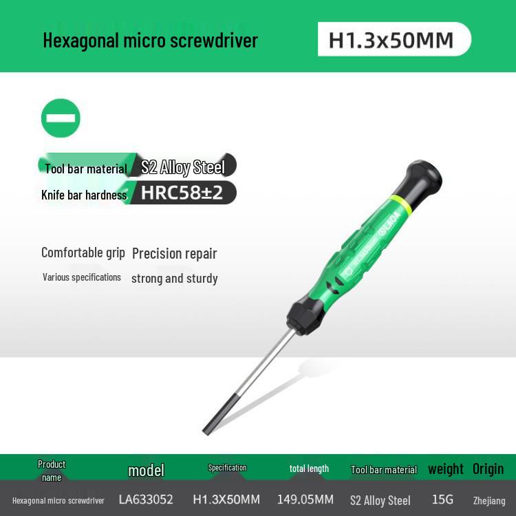 Rotating Color Ring Precision Mini Screwdriver for Mobile, Clock, Watch, Tablet Repair