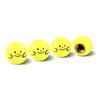 4Pcs Universal Wheel Valve Caps Dust Covers for Bicycle Motorcycle Car Spherical Stem Caps Modification Expression