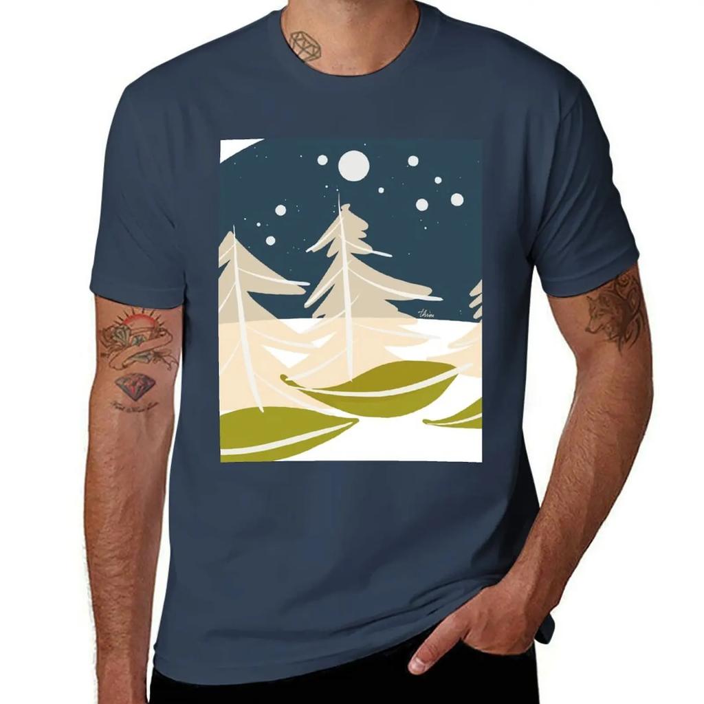 Winter#8 T-Shirt valentines boutique clothes man t shirt mens cotton t shirts