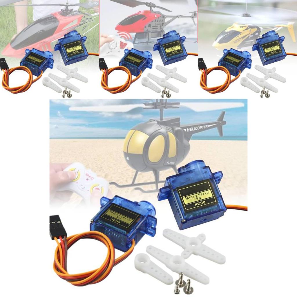 Sg90 9g Servo Lightweight High Precision Rc Model Airplane Small Robot Motor