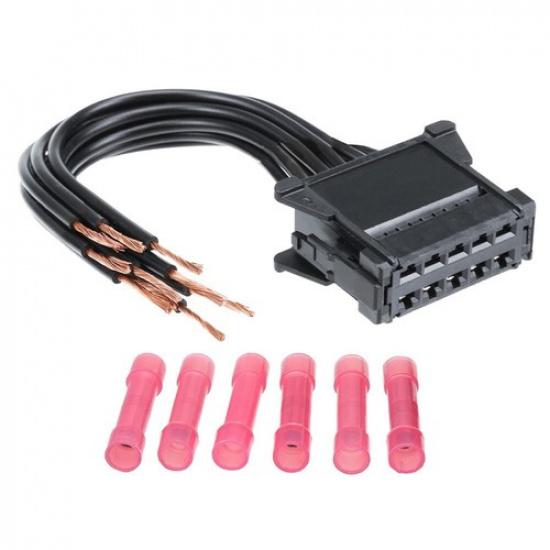 Heater Blower Fan Resistor Plug Wiring Harness For Renault Clio MK III 2005-2016