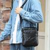 Summer Vegetable Tanned Leather Vintage Men's Shoulder Bag Men's Casual Small Body Bag Men's Genuine Leather Functional Crossbody Bag Men's Bag