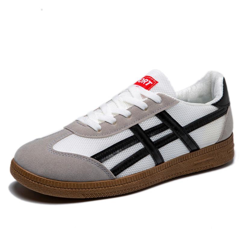 Spring and summer casual running shoes board shoes men's mesh sports shoes breathable men's shoes do not stink feet