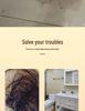 Stainless Steel Silicone Floor Scraper for Bathroom Tiles