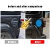 Side Door Fuel Filler Cover Gas Tank Cap Trim for Jeep Wrangler JL 4Xe Baby Blue