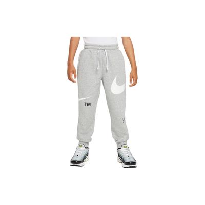 Letter Print Low Waist Cuffed Pants Kids Bottoms Dark-Gray DO3601-063