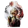 Tokyo Ghoul Hoodie Herren Damen 3D-Druck Pullover Cosplay Kostüm In Premium Baumwollmischung