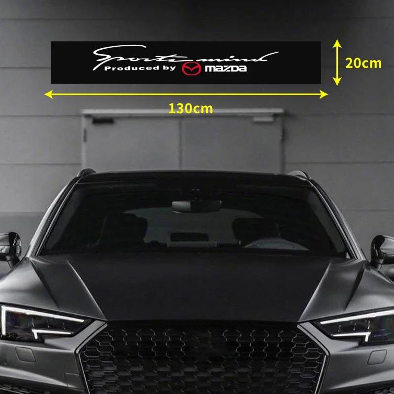 Car Styling Front Rear Windshield Window Decorative Sticker For Mazda 3 Alexa CX-30 CX30 CX5 CX 5 CX-5 CX8 CX9 CX4 Atenza Demio