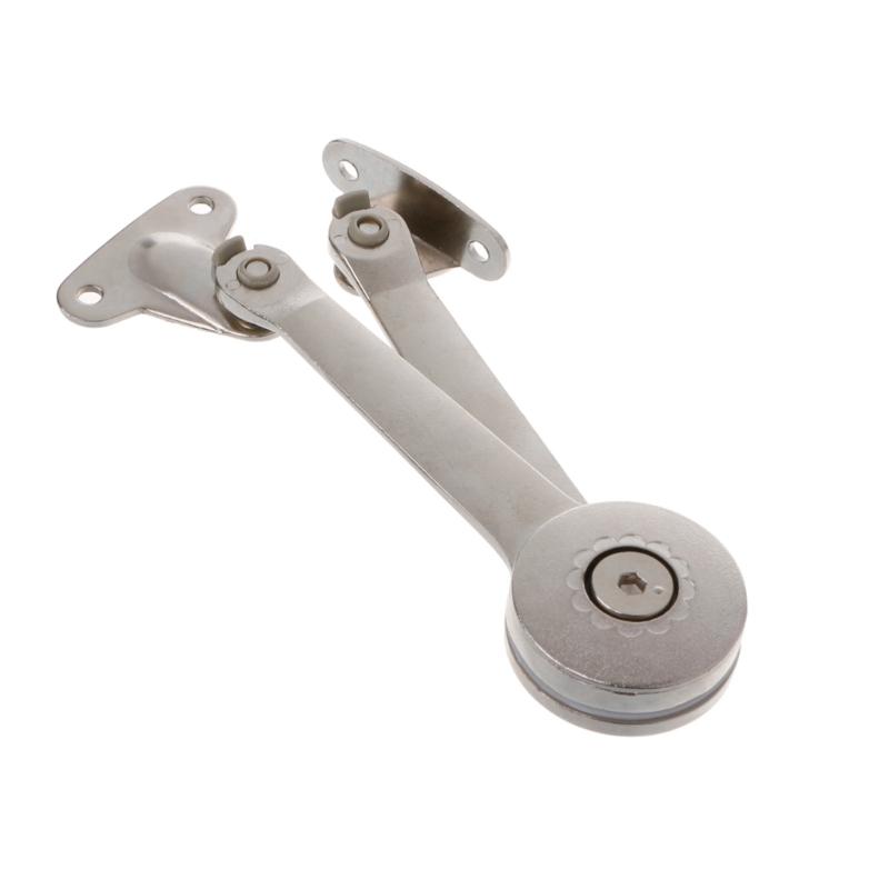 Adjustable Stop Stays Door Lift Up Support Furniture Stay Support Hinge Cabinet Door Kitchen Cupboard Hinges for 4-15KG