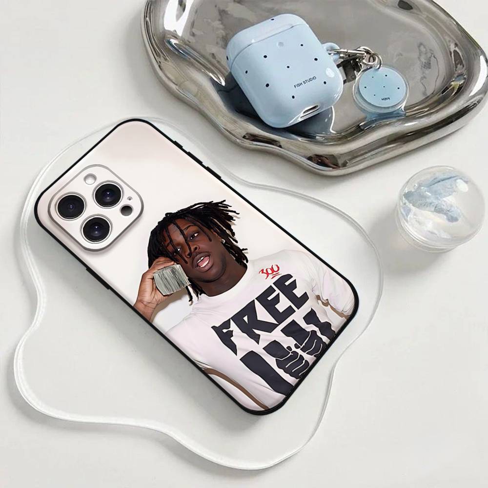 Chief Keef American Rapper Phone Case Phone Case For Iphone 17 16 15 11 13 14 Pro Max X Xr Xs Max 12mini Black Shell Cover Case