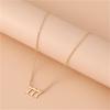 European Style 777 Angel Number Stainless Steel Necklace - Luxury Design Women's Clavicle Chain