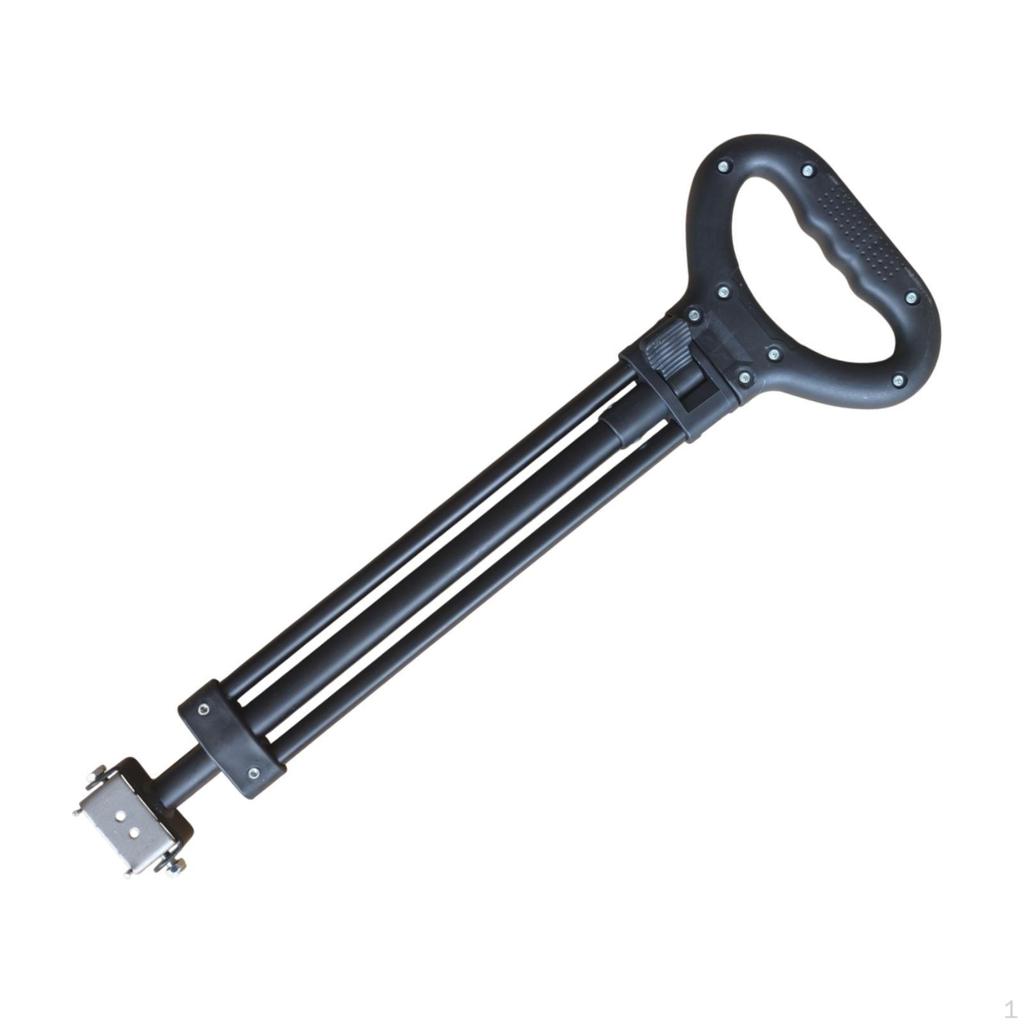 Adjustable Pull Handle Replacement for Folding Shopping Cart 21.2-31.1inch Easy Installation