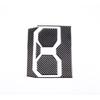 DTC2 For Toyota Tundra   Carbon Fiber Car Central Control Cup Holder Decorative Panel Cover Sticker Accessories