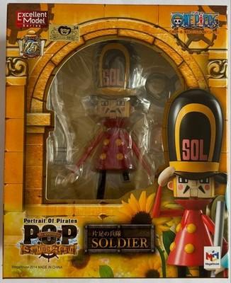 One Piece One-Legged Soldier Portrait Pirates Figure Sailing Again JAPAN