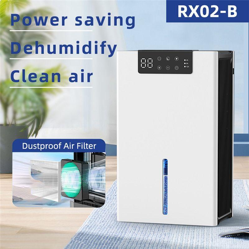 YCOC-Moistureproof Dehumidifier 2.4L Water Tank Household Air Dryer Indoor Purification Water Full Stop