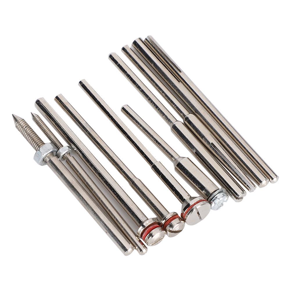 

10 шт. Зажимная планка для наждачной бумаги, зажим, стержень, резиновый шлифовальный круг, специальный патрон, инструмент для шлифовки и полировки